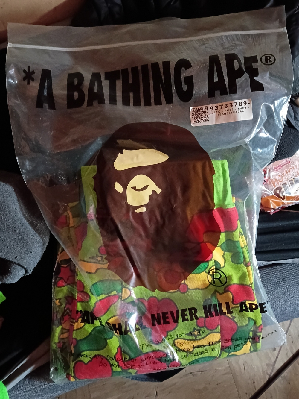 A Bathing Ape Green Camo Joggers - Men's Sweatpants